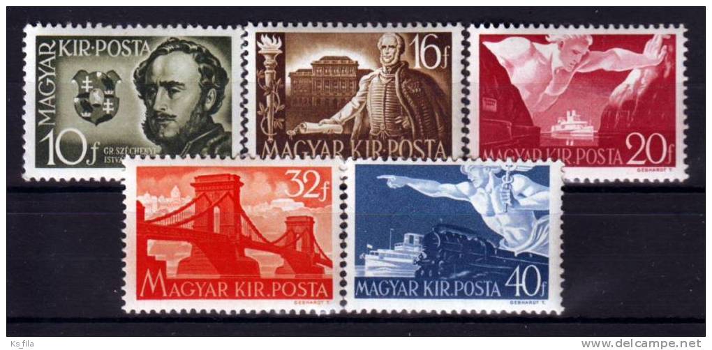 HUNGARY - 1941. 150th Birth Anniversary Of Count Széchenyi - MNH - Unused Stamps