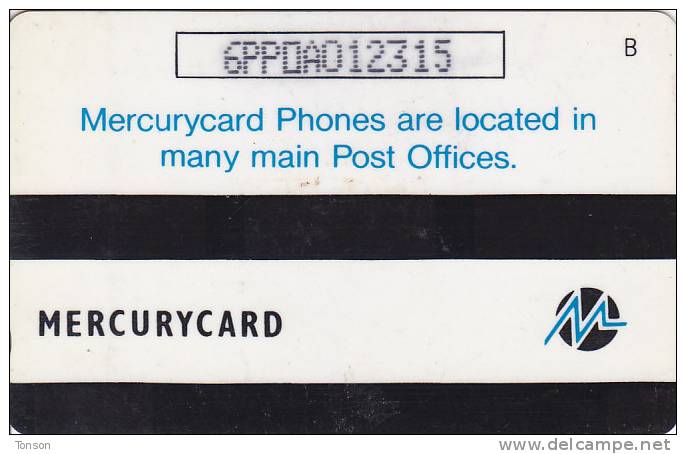 Paytelco, PYPO005, Ada , 2 Scans.  6PPOA - [ 4] Mercury Communications & Paytelco