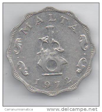 MALTA 5 MILS 1972 - Malta