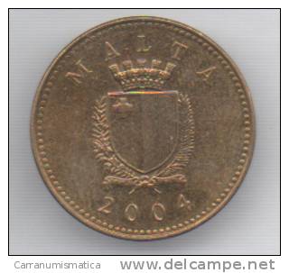 MALTA 1 CENT  2004 - Malte