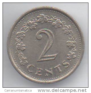 MALTA 2 CENTS  1972 - Malta