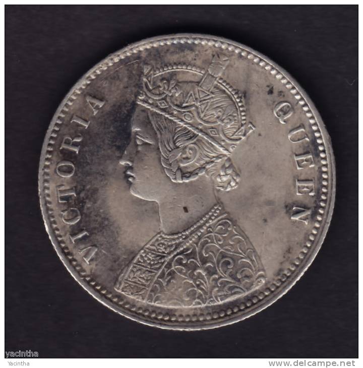 @Y@   British India 1 Rupee 1862 Silber   (2048) - Indien