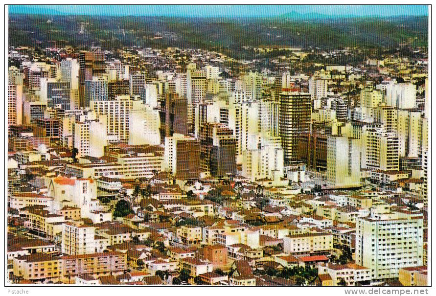 Brasil Brazil Brésil - Curitiba - Vista Aerea Do Centro -  Paranà - VG Condition - Curitiba