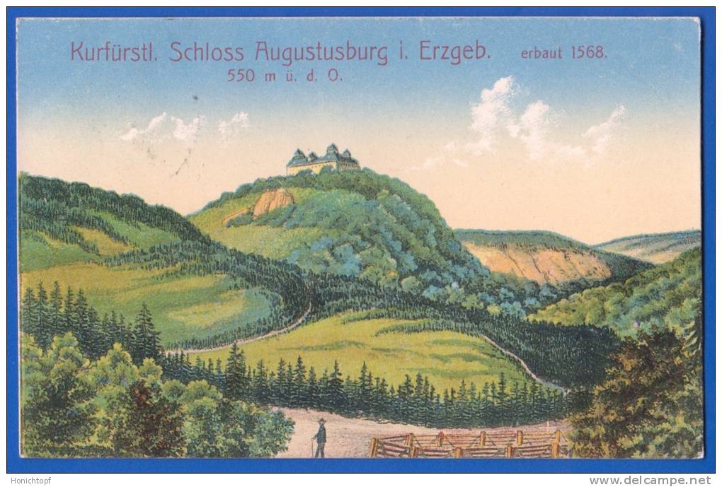 Deutschland; Augustusburg; Schloss; 1913 - Augustusburg