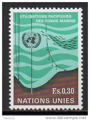 Nations Unies (Genève) - 1971 - Yvert N° 15 ** - Unused Stamps