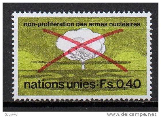 Nations Unies (Genève) - 1972 - Yvert N° 23 ** - Unused Stamps