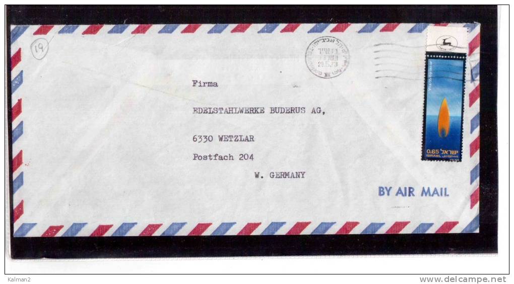 AV.650BIS      -    ISRAEL  POSTAL HISTORY - Brieven En Documenten