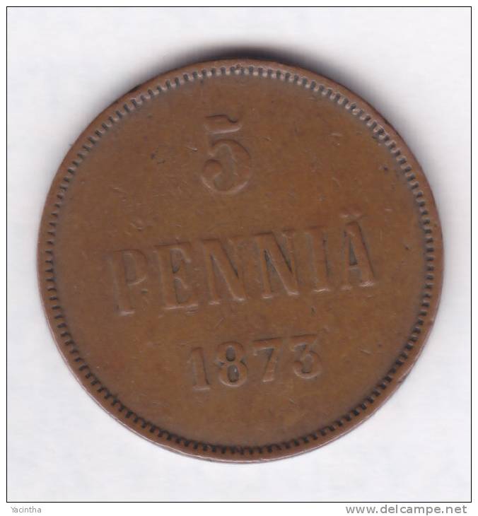 @Y@      Finland 5 Penni 1873   (2080) - Finlandia