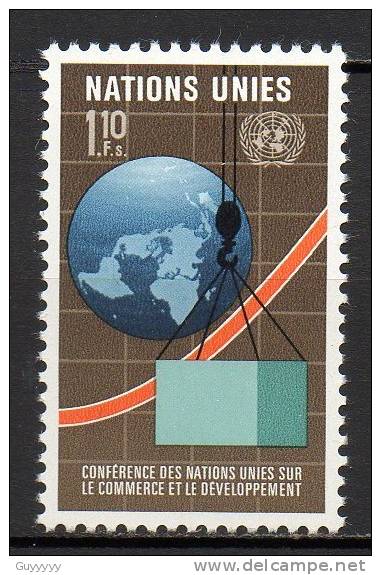 Nations Unies (Genève) - 1976 - Yvert N° 57 ** - Nuevos