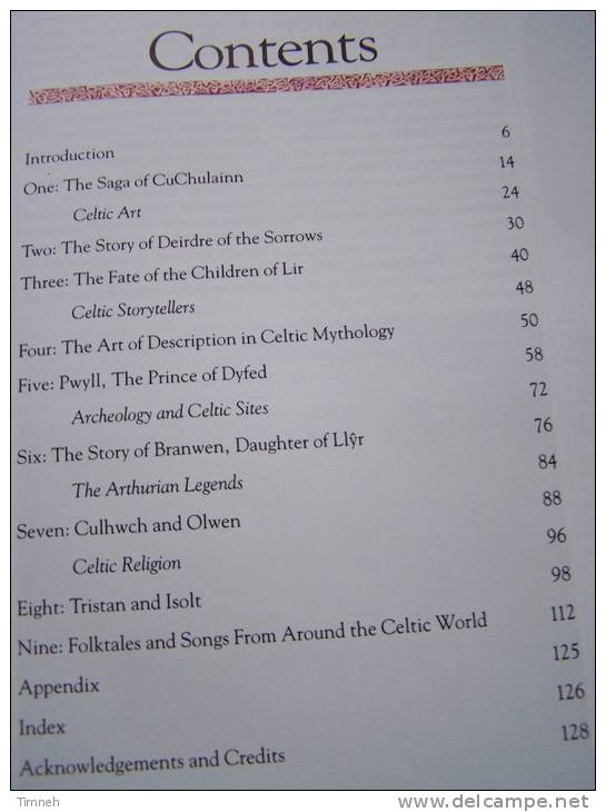 AN INTRODUCTION OF CELTIC MYTHOLOGY David BELLINGHAM 2002 EAGLE Edition - Amérique Du Sud