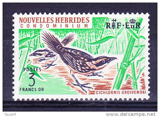 Nouvelles-Hebrides N°218 Neuf Sans Charniere Mais Petite Adhérence - Unused Stamps