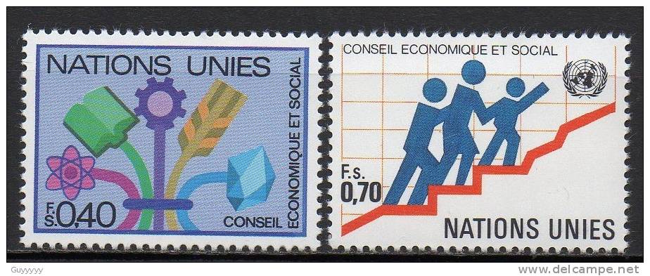 Nations Unies (Genève) - 1980 - Yvert N° 94 & 95 ** - Neufs