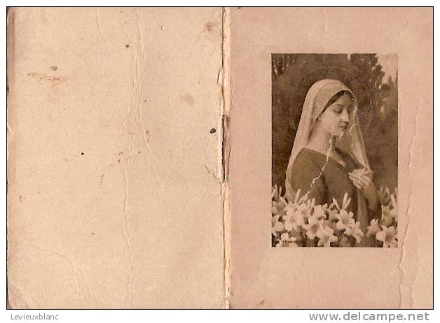Petit Calendrier  Almanach De Poche/Vierge Marie /1942   CAL110 - Tamaño Pequeño : 1941-60