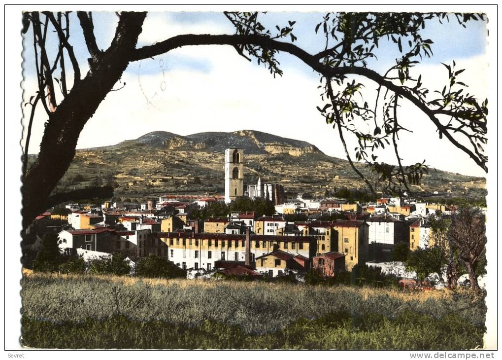 LODEVE  - Vue Générale Avecla Cathédrale Et Le Grézac.-        CPM - Lodeve