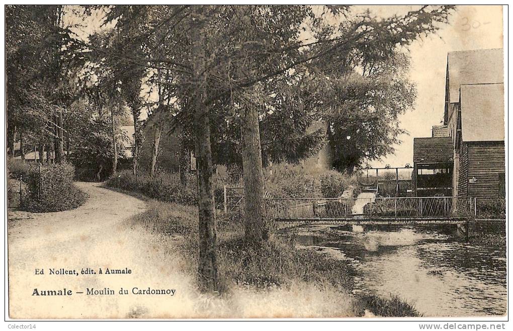 76 AUMALE  MOULIN DU CARDONNOY - Aumale