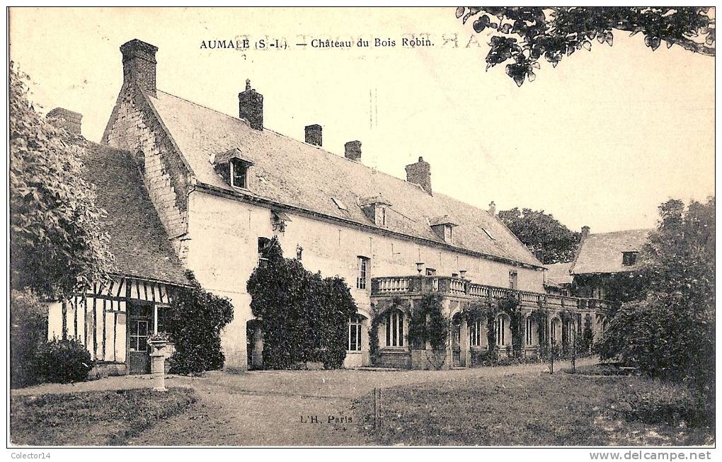 76 AUMALE  CHATEAU DU BOIS ROBIN - Aumale