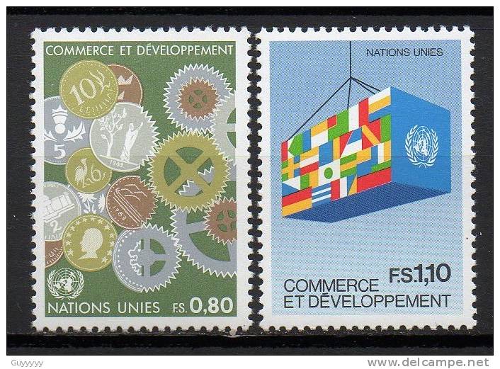 Nations Unies (Genève) - 1983 - Yvert N° 115 & 116 ** - Neufs