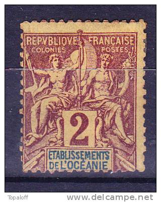 Océanie N°2 Neuf Charniere Lourde - Unused Stamps