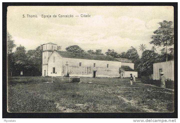 SAO TOME AND PRINCIPE (Africa) - Egreja Da Conceição - Cidade - Sao Tome And Principe