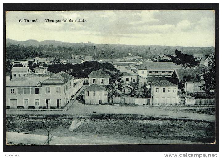 SAO TOME AND PRINCIPE (Africa) - Vista Parcial Da Cidade - Sao Tome And Principe