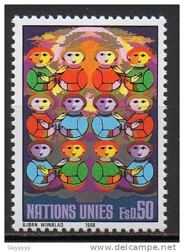 Nations Unies (Genève) - 1988 - Yvert N° 162 ** - Neufs