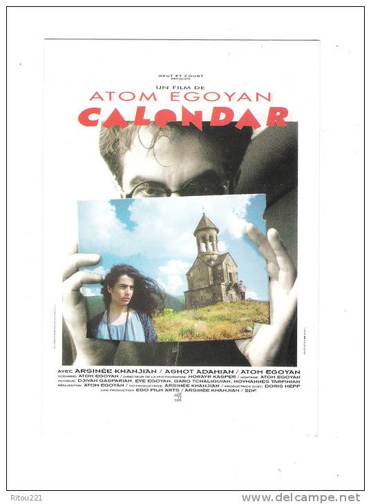 Cinema, CALENDAR Film De Atom Egoyan Avec Arsinée Khanjian Pèlerinage En ARMENIE Eglise Arménienne 1993 - Haut Et Court - Armenien
