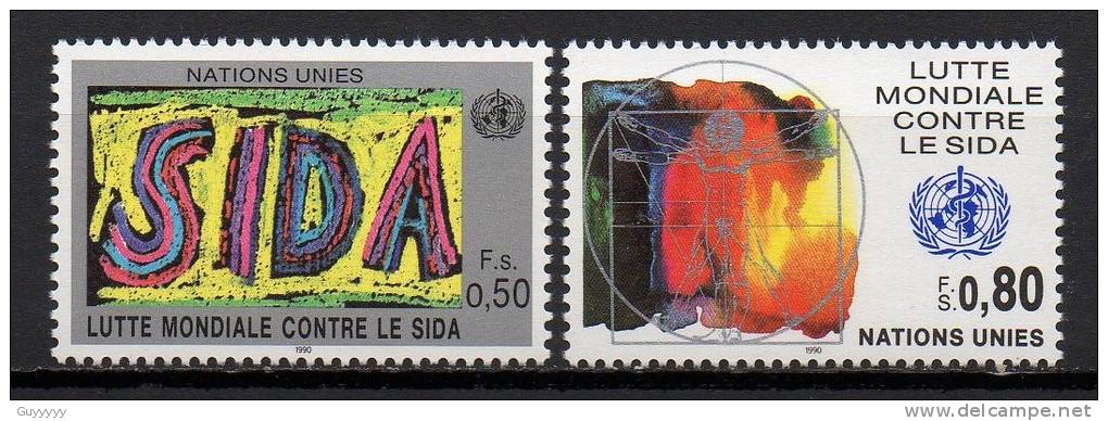 Nations Unies (Genève) - 1990 - Yvert N° 188 & 189 ** - Unused Stamps