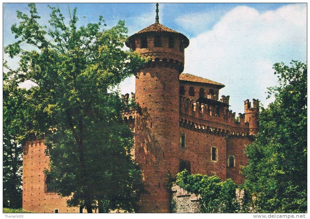 TORINO - Castello Mediovale, Borgo Valentino - Dos, Publicité Laboratoire R. Bellon, Baume Analgésique Doloderm - 2 Scan - Castello Del Valentino