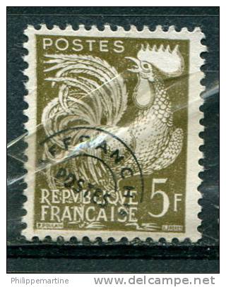 France 1953-59 - Préo YT 107 (o) - 1953-1960