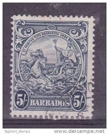 Barbados, 1938, SG 256a, Used High, Cat  Value, Mult Script Crown - Barbados (...-1966)