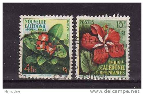 Nouvelle Calédonie  1958 Fleur  N° 288 / 89    Obl. - Oblitérés