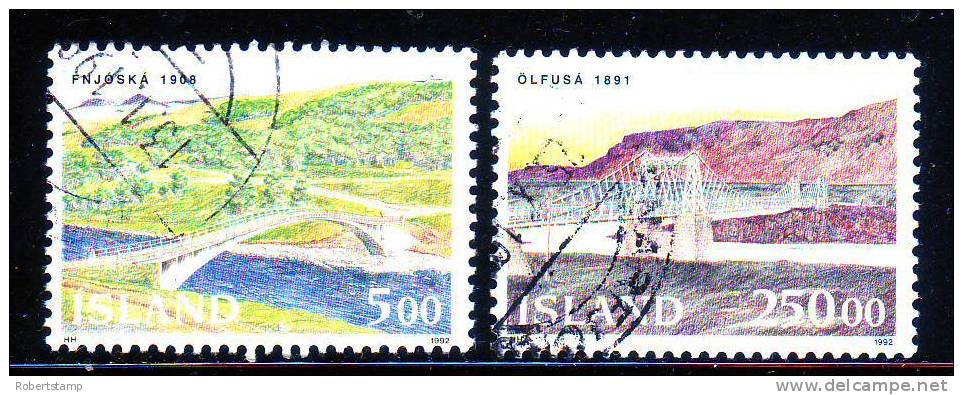 ISLANDIA - Serie Completa Matasellada 1992 - Used Stamps