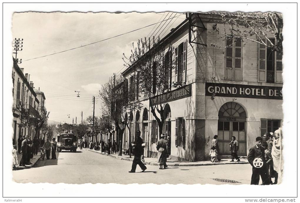 ALGERIE  /  BORDJ-BOU-ARRERIDJ  ( Près ORAN ) /  AVENUE  G. CLEMENCEAU - Other & Unclassified