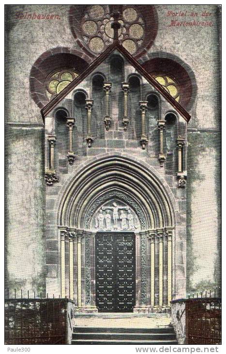 Gelnhausen - Portal An Der Marienkirche - Gelnhausen