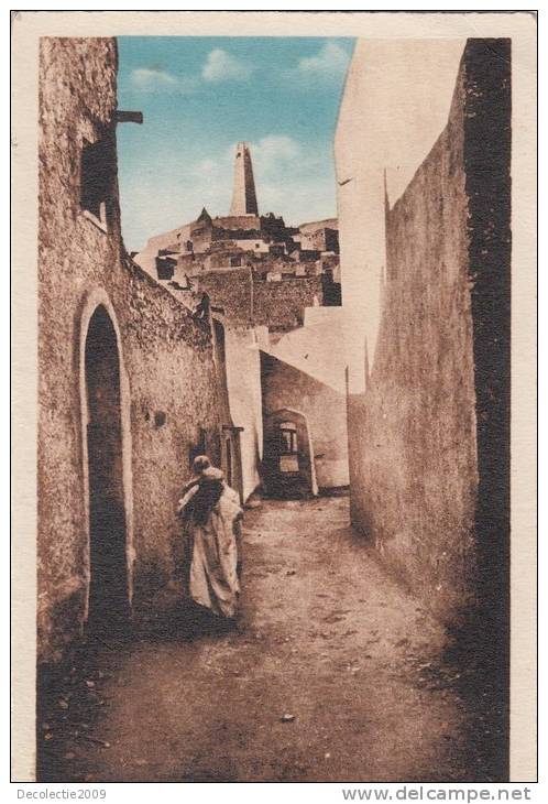 BR46250 Ghardaia Rue Pittoresque    2  Scans - Ghardaia