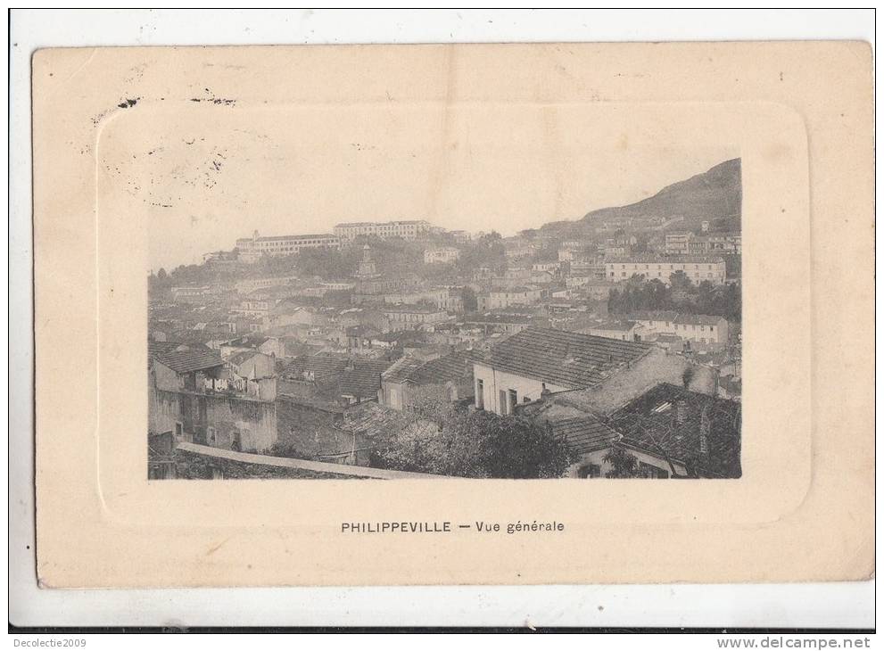 BR46250 Philippeville Vue Genrale   2  Scans - Skikda (Philippeville)