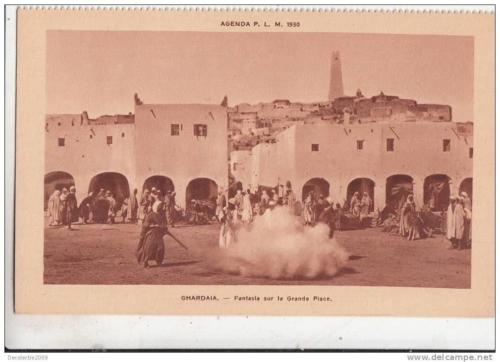 BR46253 Ghardaia Fantasia Sur Le Garnde Place     2  Scans - Ghardaia