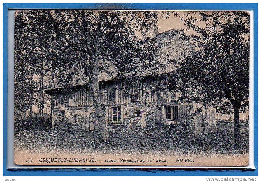 76 - CRIQUETOT L'ESNEVAL -- Maison Normande .... - Criquetot L'Esneval