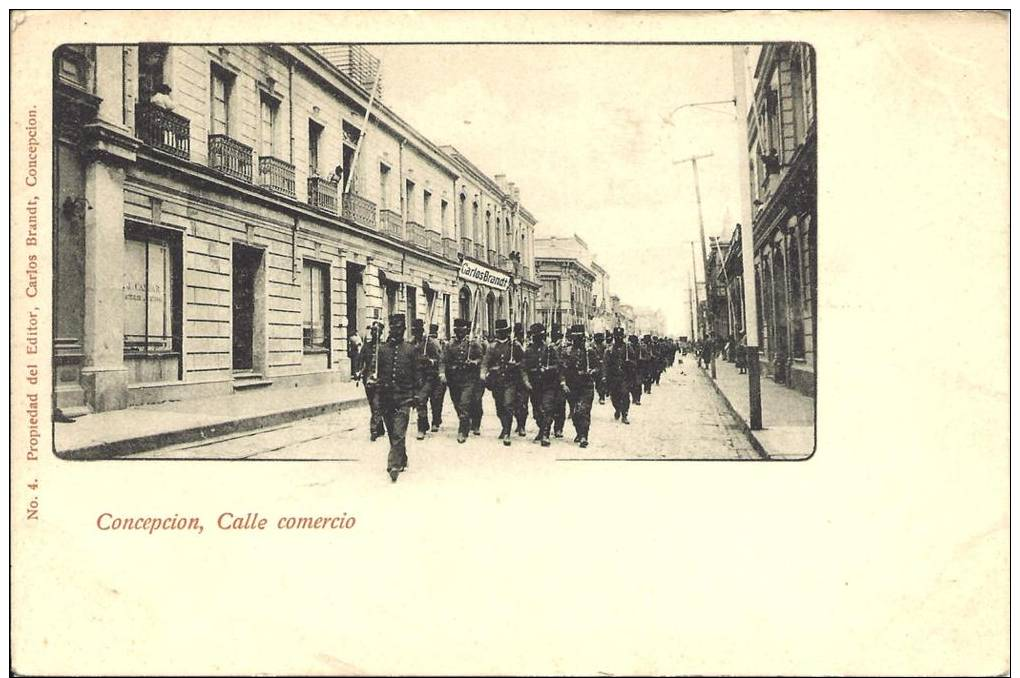 CHILI - Concepcion, Calle Comercio - Carlos Brandt - Chile