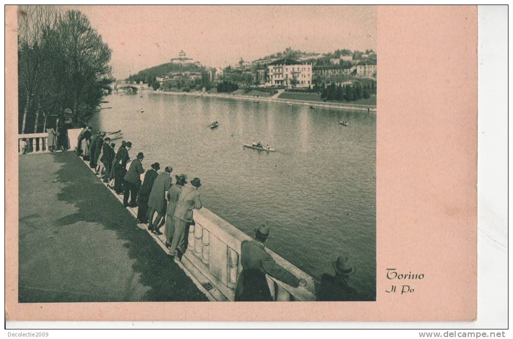 BR42698 Torino Il Po    2  Scans - Fiume Po