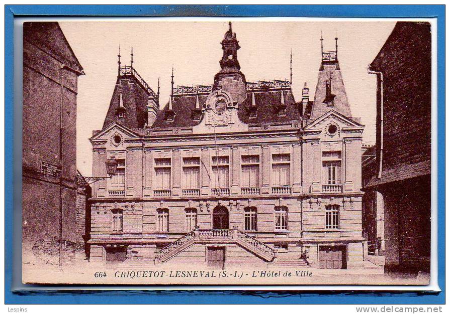 76 - CRIQUETOT L'ESNEVAL --  L'hôtel De Ville - Criquetot L'Esneval