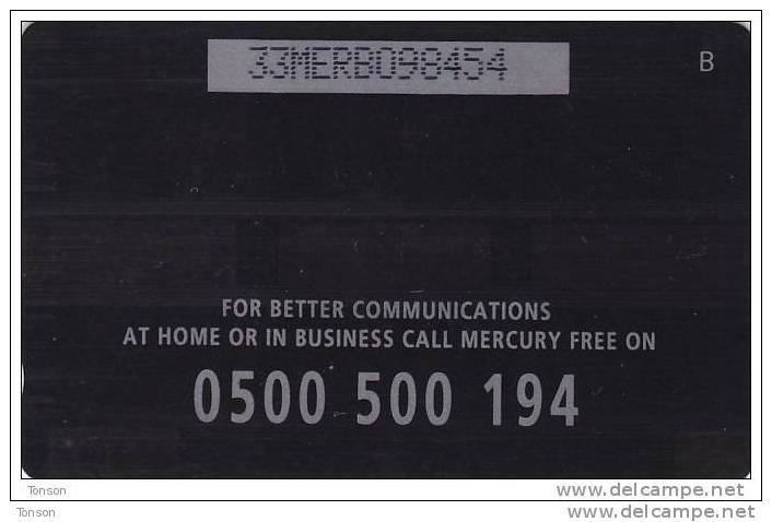 Mercury, MER412, Harry Enfield - Simple (Reprint), 2 Scans.   33MERB - [ 4] Mercury Communications & Paytelco