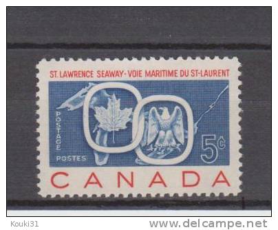 Canada YT 314 ** : Voie Maritime - 1959 - Ongebruikt