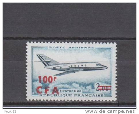 Réunion YT PA 61 * : Mystère 20 - 1967 - Airmail