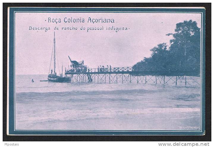 SAO TOME AND PRINCIPE (Africa) - Roça Colonia Açoriana - Descarga De Rancho Do Pessoal Indigena - Sao Tome And Principe