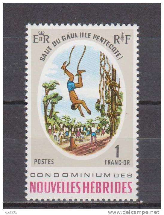 Nouvelles-Hébrides YT 288 ** : Saut Du Gaul - 1969 - Unused Stamps