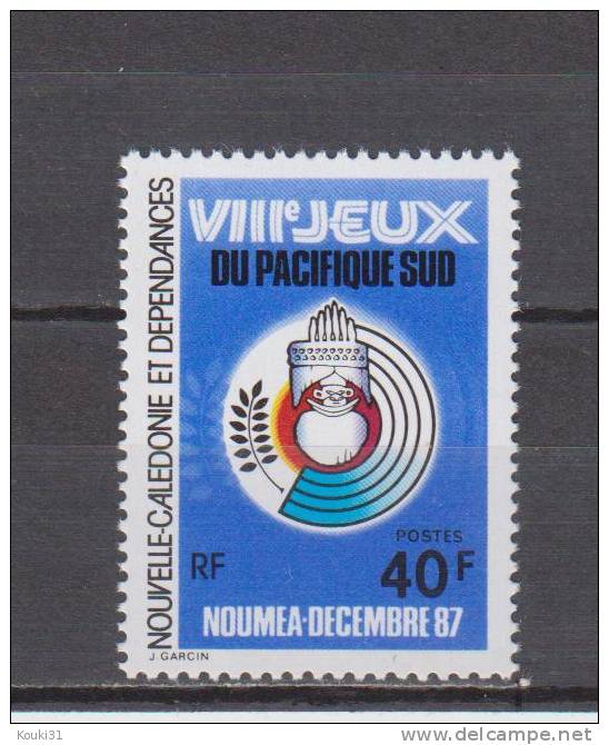 Nouvelle-Calédonie YT 540 ** : Jeux Du Pacifique-Sud - 1987 - Nuovi