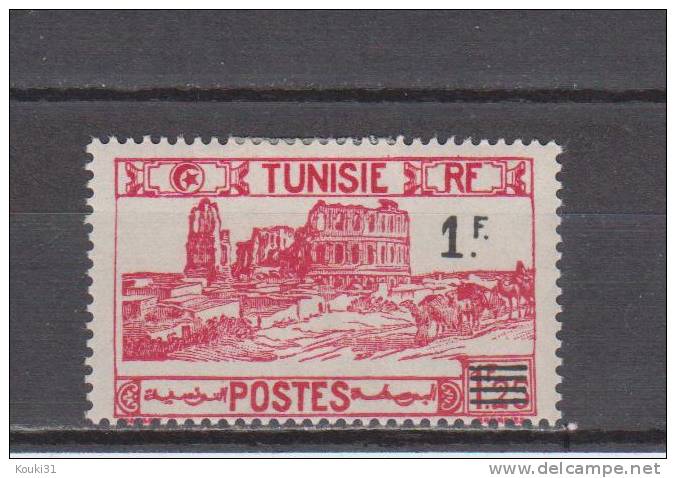 Tunisie YT 224 * : Amphithéâtre - 1940 - Unused Stamps