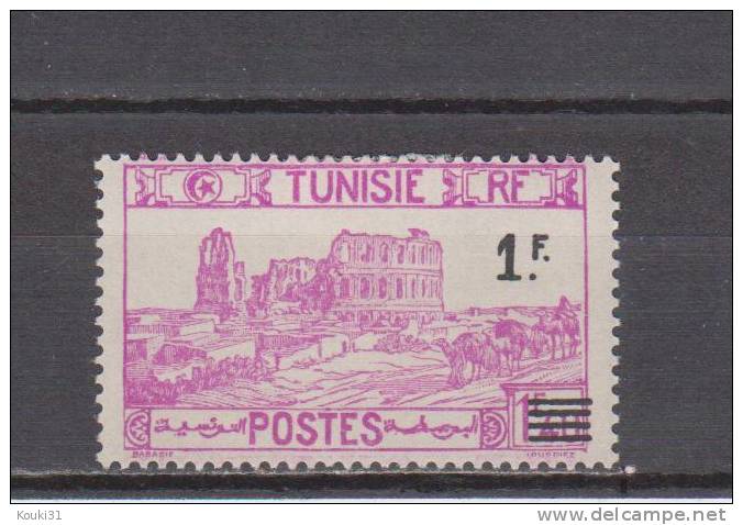 Tunisie YT 225 * : Amphithéâtre - 1940 - Unused Stamps