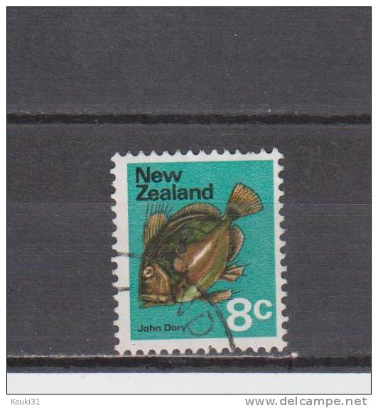 Nouvelle-Zélande YT 518 Obl : Poisson - 1970 - Usados